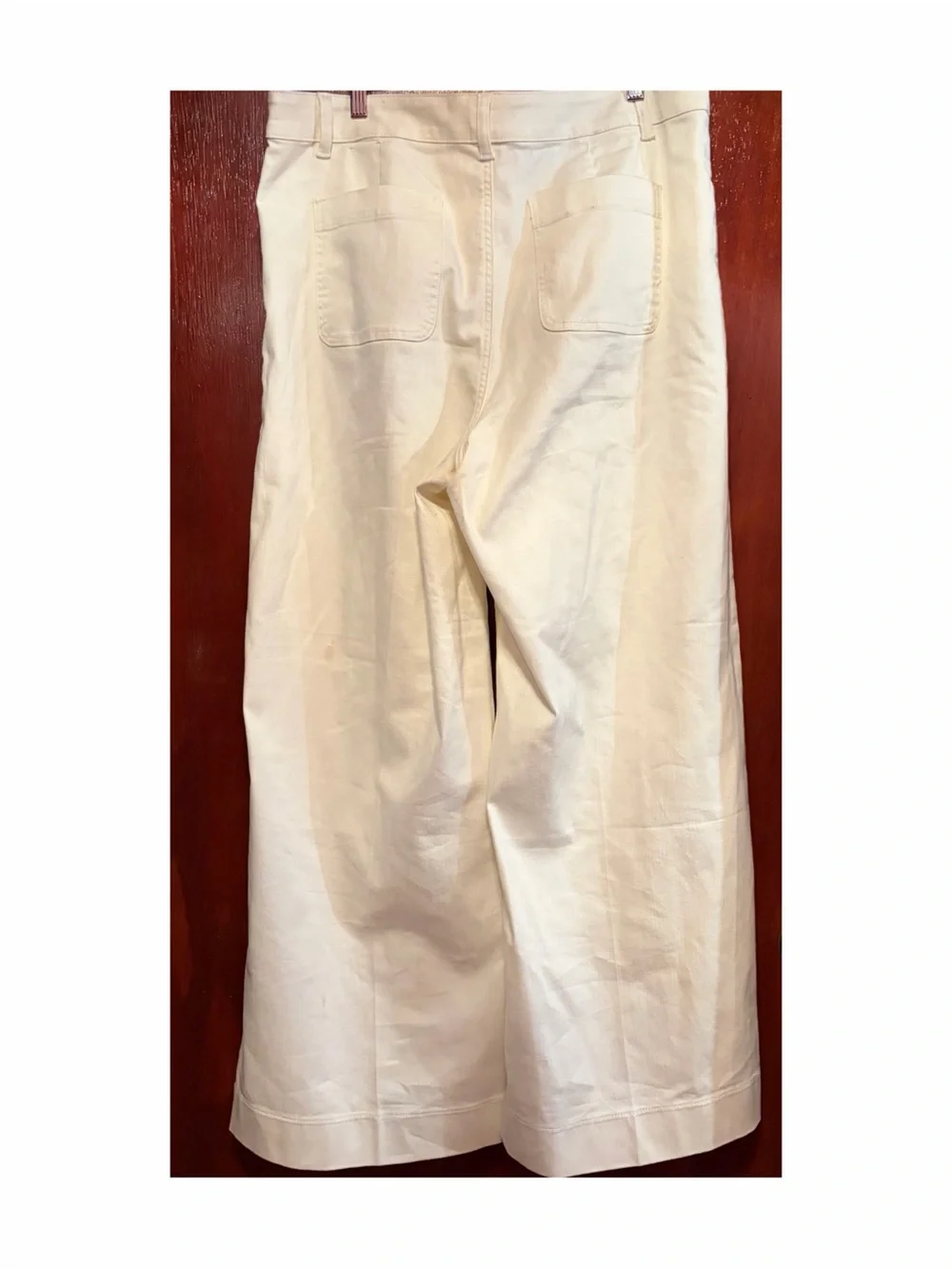 Talbots Women’s Cream Bootcut Jeans